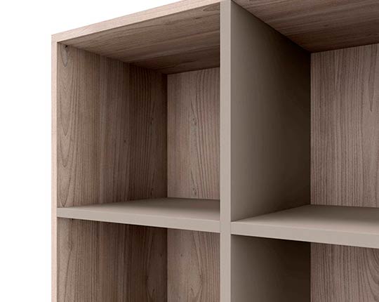 CHOICE-Regal-Regal-Fachboden-cubanitgrau-nordeiche grau-melamin-abs-kante