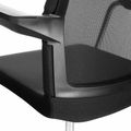 WIND Drehstuhl rollbar | Höhenverstellbar, Netzrücken, Polyesterbezug BERTA - Mint - 8 Thumbnail Image
