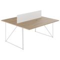 AIR DUO Desk del team | 1600 x 1600 mm, quercia ambra elettrificata - 2 Thumbnail Image