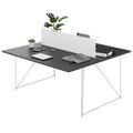 AIR DUO Desk del team | 1600 x 1600 mm, elettrificato, antracite - 4 Thumbnail Image