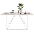 AIR DUO Team-Schreibtisch | 1600 x 1600 mm, elektrifiziert, Sandesche AIR DUO Team-Schreibtisch | 1600 x 1600 mm, elektrifiziert, Sandesche