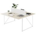 AIR DUO Team-Schreibtisch | 1600 x 1600 mm, elektrifiziert, Ahorn AIR DUO Team-Schreibtisch | 1600 x 1600 mm, elektrifiziert, Ahorn