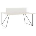 AIR DUO Desk del team | 1600 x 1600 mm, elettrificato, acero - 1 Thumbnail Image