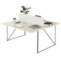 AIR DUO Desk del team | 1600 x 1600 mm, elettrificato, acero - 4 Thumbnail Image