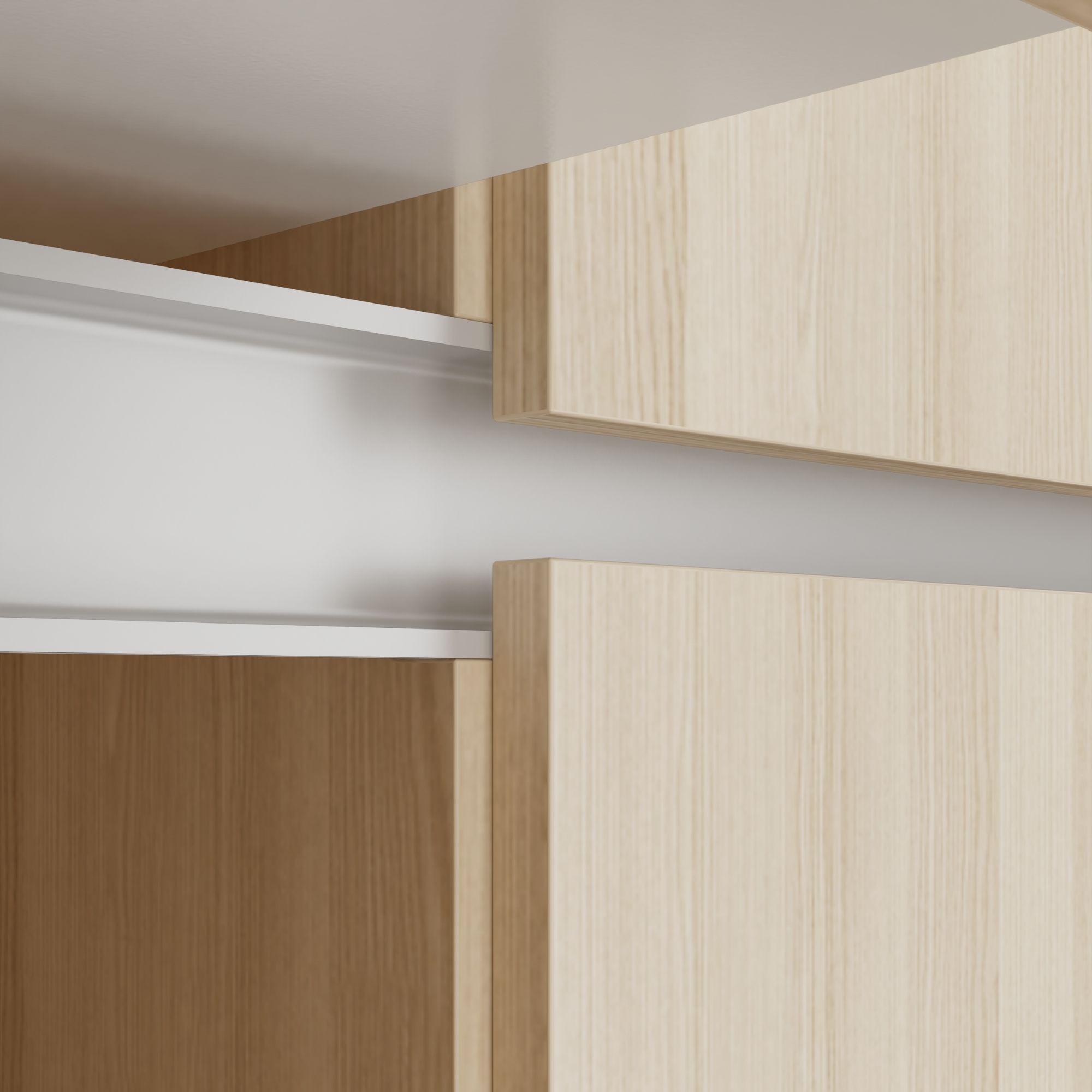 AIR DUO Team-Schreibtisch mit Sideboards | 1600 - 2000 x 3200 mm, elektrifiziert, Anthrazit - 6 Main Image