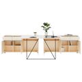 AIR DUO Desk del team con sideboard | 1600 - 2000 x 3200 mm, elettrificato, acero - 3 Thumbnail Image