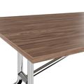 Mara Argo LIBRO Table pliante | 2400 - 2800 x 1000 mm (8 - 10 personnes), roulables, pliables, en noyer en placage en bois réel - 11 Thumbnail Image