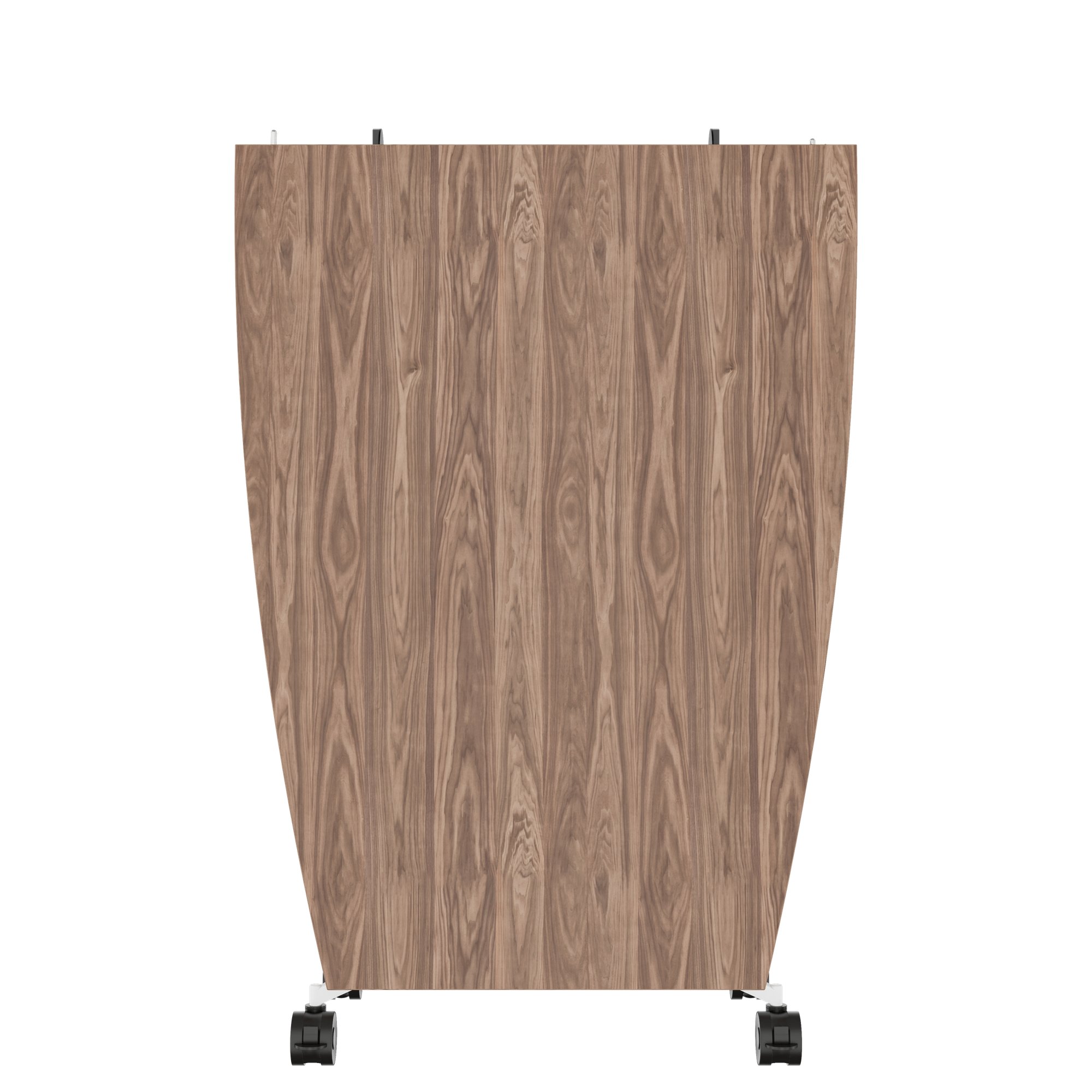 Mara TIMMY LIBRO Tableau de conférence | Forme de démarrage, 3200 x 1200 mm (10 - 14 personnes), roulable, pliable, en noyer en placage en bois réel - 9 Main Image