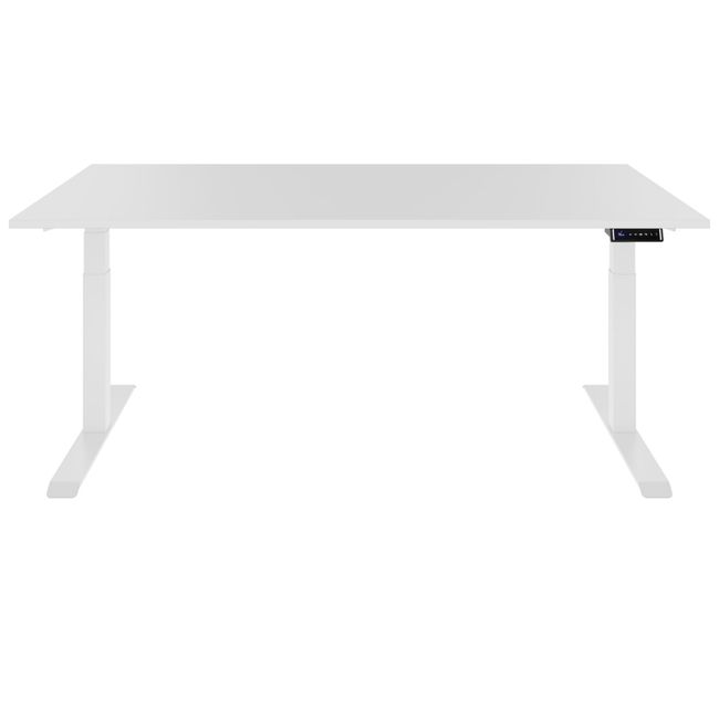 TELDRA Pro, 2-Motoren-Schreibtisch | 1200 - 2000 mm, elektrisch höhenverstellbar, Weiß TELDRA Pro, 2-Motoren-Schreibtisch | 1200 - 2000 mm, elektrisch höhenverstellbar, Weiß