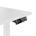 TELDRA Pro, 2-Motoren-Schreibtisch | 1200 - 2000 mm, elektrisch höhenverstellbar, Weiß