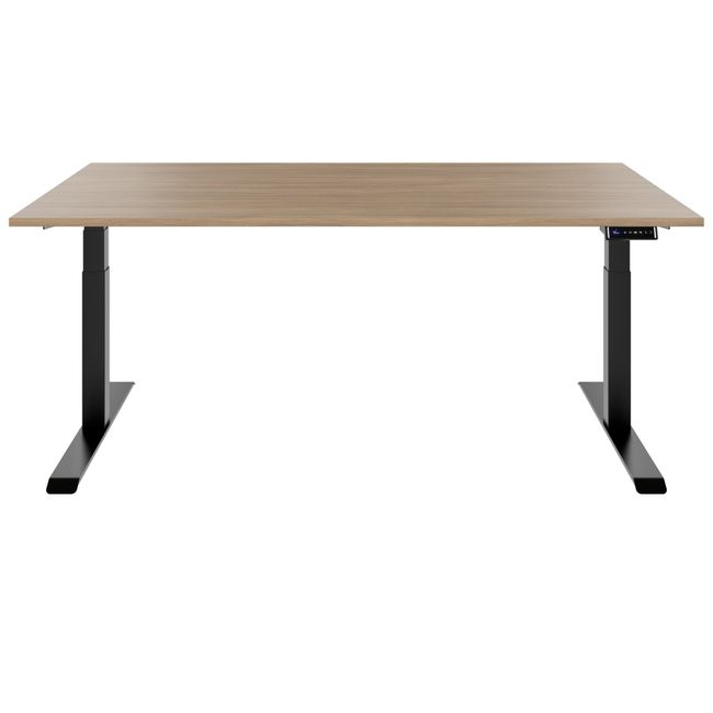 TELDRA Pro, 2-Motoren-Schreibtisch | 1200 - 2000 mm, elektrisch höhenverstellbar, Bernsteineiche TELDRA Pro, 2-Motoren-Schreibtisch | 1200 - 2000 mm, elektrisch höhenverstellbar, Bernsteineiche