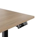 TELDRA Pro, 2-Motoren-Schreibtisch | 1200 - 2000 mm, elektrisch höhenverstellbar, Bernsteineiche TELDRA Pro, 2-Motoren-Schreibtisch | 1200 - 2000 mm, elektrisch höhenverstellbar, Bernsteineiche