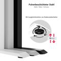 TELDRA Pro, 2-Motoren-Schreibtisch | 1200 - 1800 mm, elektrisch höhenverstellbar, Perlgrau