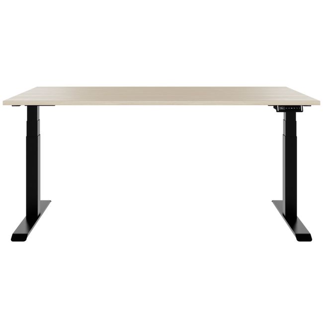 TELDRA Pro, 2-Motoren-Schreibtisch | 1600 - 1800 mm, elektrisch höhenverstellbar, Sandesche