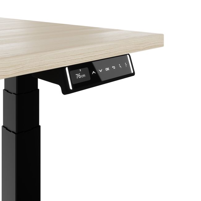 TELDRA Pro, 2-Motoren-Schreibtisch | 1600 - 1800 mm, elektrisch höhenverstellbar, Sandesche