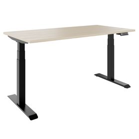TELDRA Pro, 2-Motoren-Schreibtisch | 1600 - 1800 mm, elektrisch höhenverstellbar, Sandesche