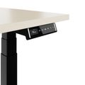 TELDRA Pro, 2-Motoren-Schreibtisch | 1600 - 1800 mm, elektrisch höhenverstellbar, Ahorn