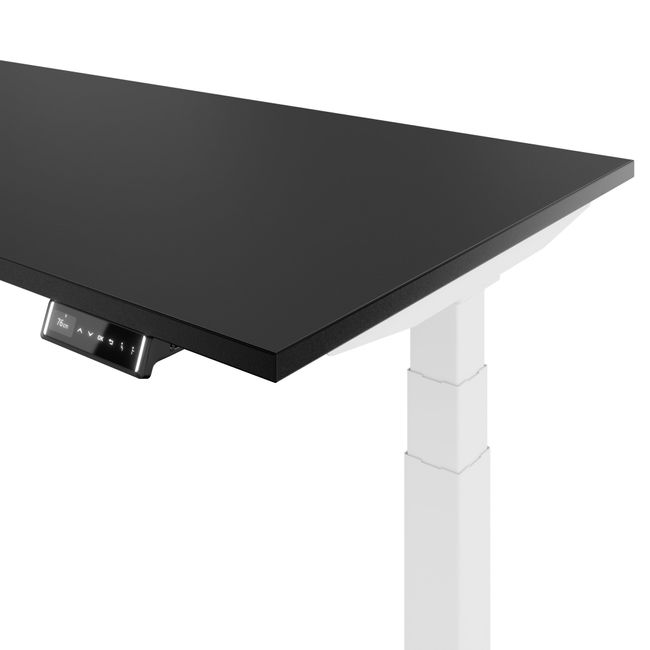 TELDRA Pro, Desk a 2 motori | 1600 - 2000 mm, regolabile altezza elettricamente, carbone Linoleum - 6 Main Image