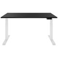 TELDRA Pro, 2-motor desk | 1600 - 2000 mm, electrically height adjustable, linoleum Charcoal - 3 Thumbnail Image