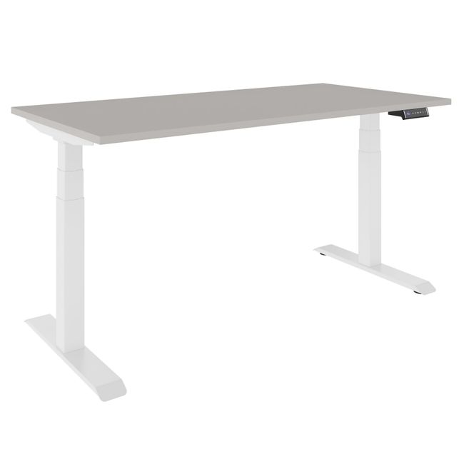 TELDRA Pro, Desk a 2 motori | 1600 - 2000 mm, regolabile altezza elettricamente, pioble linoleum - 3 Main Image