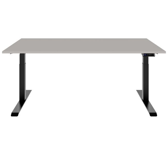 TELDRA Pro, 2-Motoren-Schreibtisch | 1600 - 2000 mm, elektrisch höhenverstellbar, Linoleum Pebble TELDRA Pro, 2-Motoren-Schreibtisch | 1600 - 2000 mm, elektrisch höhenverstellbar, Linoleum Pebble