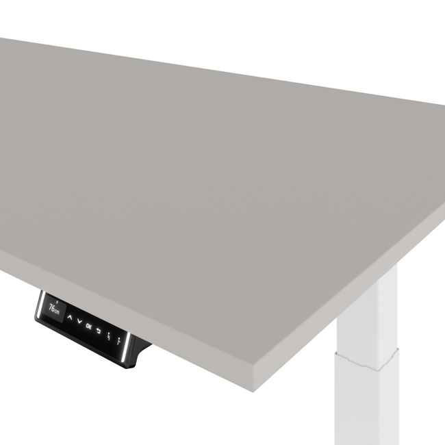 TELDRA Pro, Desk a 2 motori | 1600 - 2000 mm, regolabile altezza elettricamente, pioble linoleum - 7 Main Image