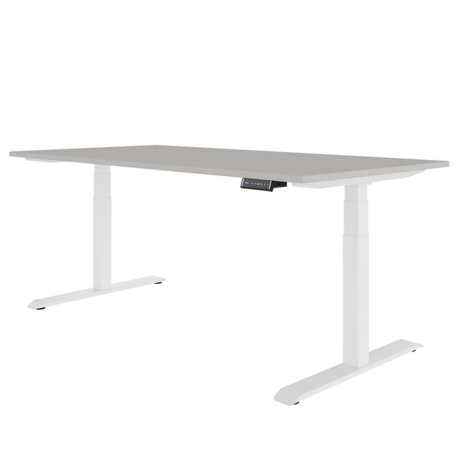 TELDRA Pro, Desk a 2 motori | 1600 - 2000 mm, regolabile altezza elettricamente, pioble linoleum - 5 Main Image