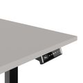 TELDRA Pro, 2-Motoren-Schreibtisch | 1600 - 2000 mm, elektrisch höhenverstellbar, Linoleum Pebble TELDRA Pro, 2-Motoren-Schreibtisch | 1600 - 2000 mm, elektrisch höhenverstellbar, Linoleum Pebble
