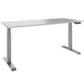 TELDRA Pro, 2-Motoren-Schreibtisch | 1800 - 2000 mm, elektrisch höhenverstellbar, Linoleum Pebble