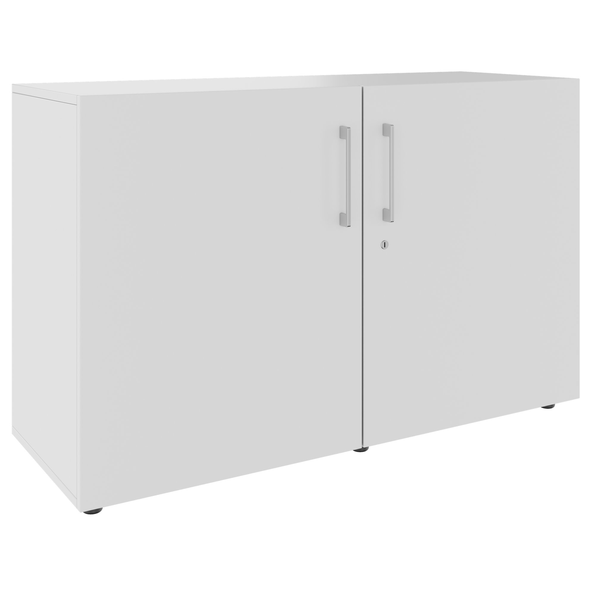 PRO hinged door cabinet | 2 OH, 800 - 1200 x 770 mm, soft close, gray - 1 Main Image
