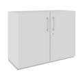 PRO Flügeltürenschrank | 2 OH, 800 - 1200 x 770 mm, Soft-Close, Grau PRO Flügeltürenschrank | 2 OH, 800 - 1200 x 770 mm, Soft-Close, Grau
