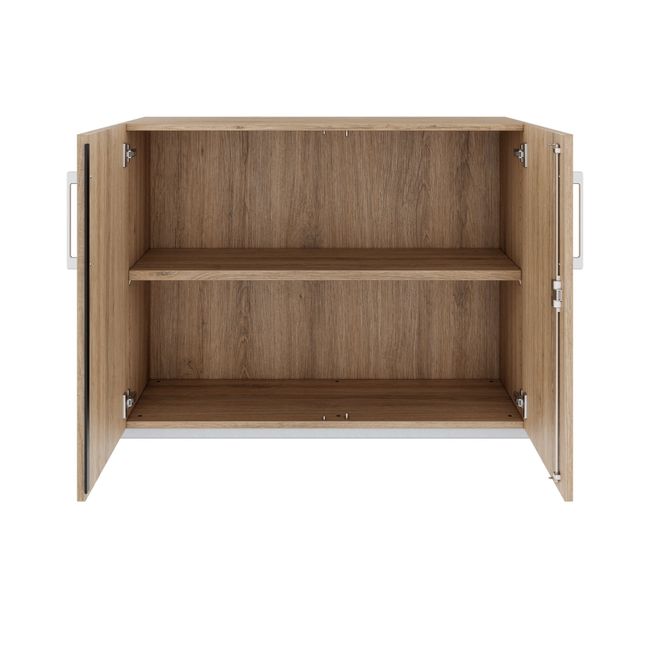 PRO Flügeltürenschrank | 2 OH, 800 - 1200 x 770 mm, Soft-Close, Natureiche PRO Flügeltürenschrank | 2 OH, 800 - 1200 x 770 mm, Soft-Close, Natureiche