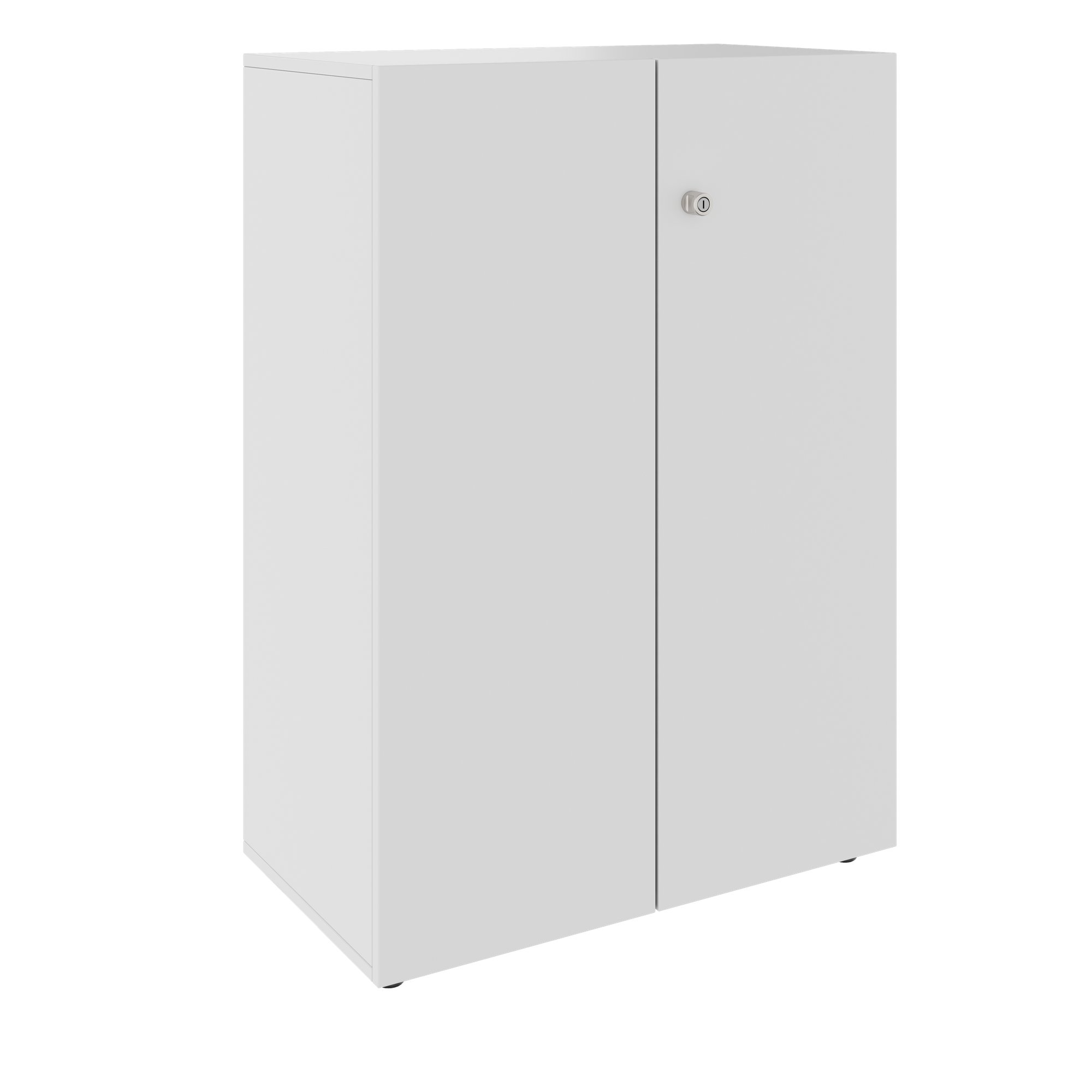 PRO hinged door cabinet | 3 OH, 800 - 1200 x 1140 mm, soft close, gray - 1 Main Image