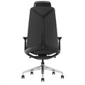 YUCAN Office swinging chair | 4D armrests, synchronous mechanics, optional headrest, black - 4 Thumbnail Image