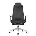 YUCAN Office swinging chair | 4D armrests, synchronous mechanics, optional headrest, black - 5 Thumbnail Image