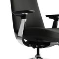 YUCAN Bürodrehstuhl | 4D-Armlehnen, Synchronmechanik, optionale Kopfstütze, Schwarz
