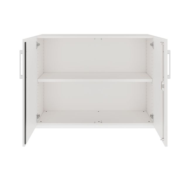 PRO Flügeltürenschrank | 2 OH, 800 - 1200 x 770 mm, Soft-Close, Weiß PRO Flügeltürenschrank | 2 OH, 800 - 1200 x 770 mm, Soft-Close, Weiß