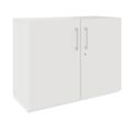 PRO Flügeltürenschrank | 2 OH, 800 - 1200 x 770 mm, Soft-Close, Weiß PRO Flügeltürenschrank | 2 OH, 800 - 1200 x 770 mm, Soft-Close, Weiß