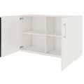 PRO hinged door cabinet | 2 OH, 800 - 1200 x 770 mm, soft close, white - 4 Thumbnail Image