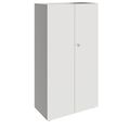 PRO Swing door cabinet | 4 U, 800 - 1200 x 1510 mm, soft close, graphite/white - 1 Thumbnail Image
