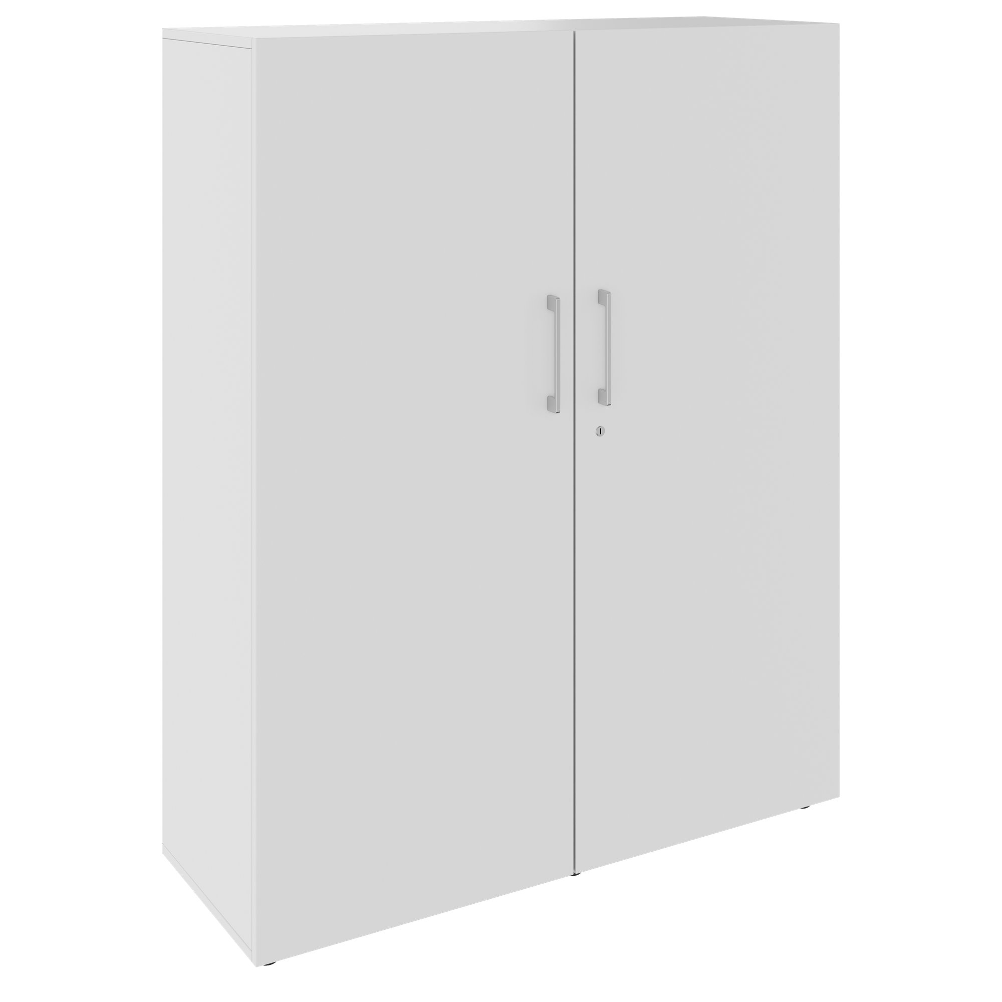 PRO hinged door cabinet | 4 OH, 800 - 1200 x 1510 mm, soft close, gray - 1 Main Image