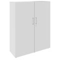 PRO hinged door cabinet | 4 OH, 800 - 1200 x 1510 mm, soft close, gray - 1 Thumbnail Image