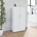 PRO hinged door cabinet | 4 OH, 800 - 1200 x 1510 mm, soft close, gray - 15 Thumbnail Image