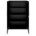 PRO hinged door cabinet | 4 OH, 800 - 1200 x 1510 mm, soft close, black - 4 Thumbnail Image