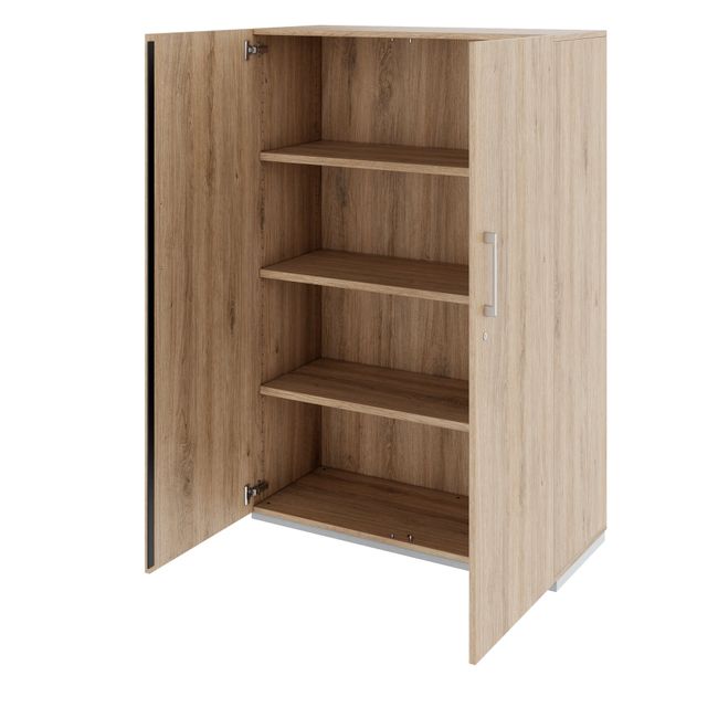 PRO Flügeltürenschrank | 4 OH, 800 - 1200 x 1510 mm, Soft-Close, Natureiche PRO Flügeltürenschrank | 4 OH, 800 - 1200 x 1510 mm, Soft-Close, Natureiche