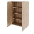 PRO Flügeltürenschrank | 4 OH, 800 - 1200 x 1510 mm, Soft-Close, Natureiche PRO Flügeltürenschrank | 4 OH, 800 - 1200 x 1510 mm, Soft-Close, Natureiche