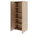 PRO Armoire de porte d'aile | 5 oh, 800 - 1200 x 1880 mm, soft-close, chêne naturel - 4 Thumbnail Image