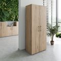 PRO Armoire de porte d'aile | 5 oh, 800 - 1200 x 1880 mm, soft-close, chêne naturel - 15 Thumbnail Image