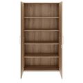 PRO Flügeltürenschrank | 5 OH, 800 - 1200 x 1880 mm, Soft-Close, Natureiche