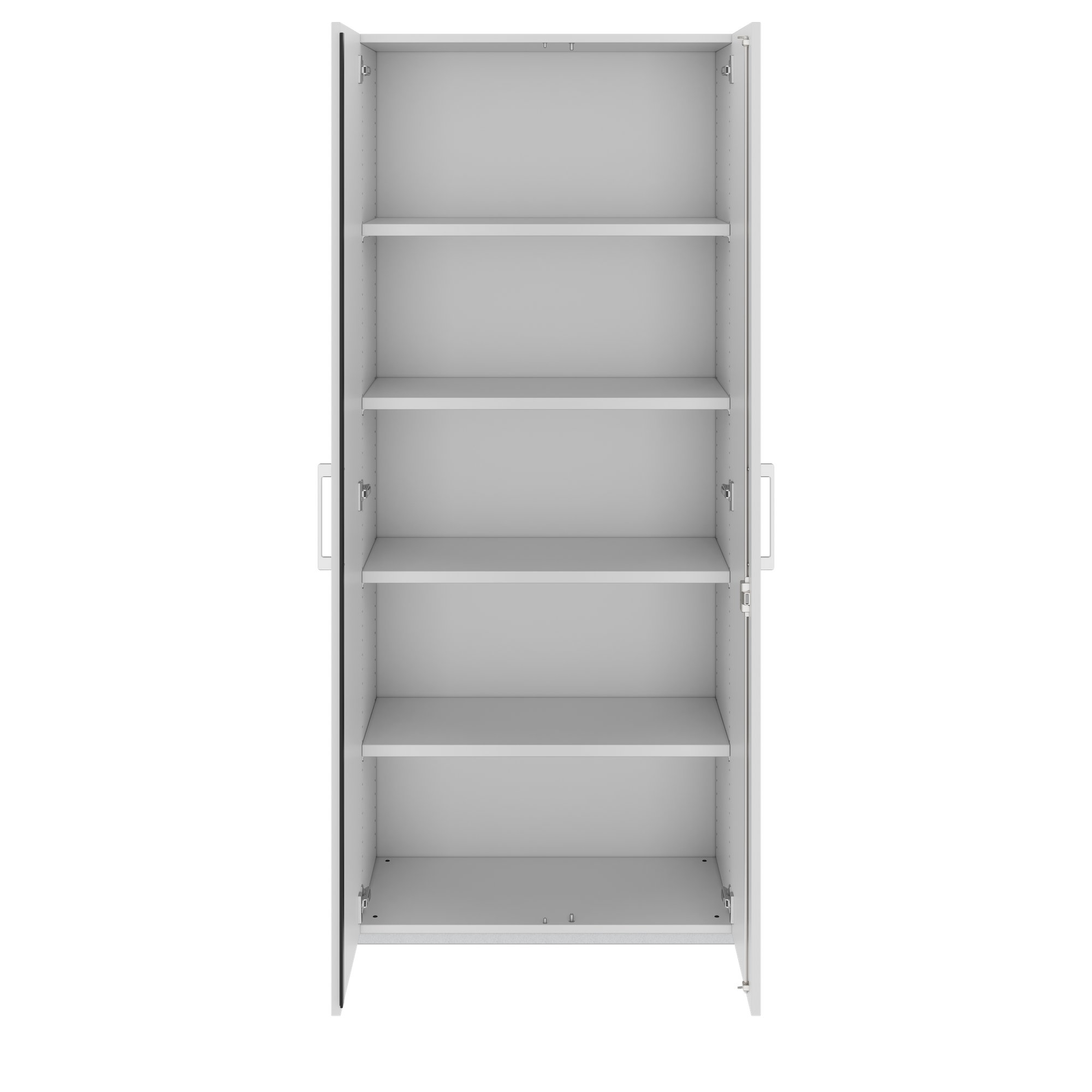 PRO Armoire de porte d'aile | 5 oh, 800 - 1200 x 1880 mm, doux -close, gris - 3 Main Image